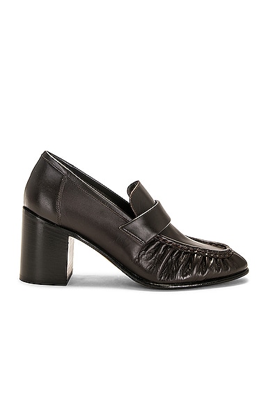 The Row Loafer Pump in Brown
