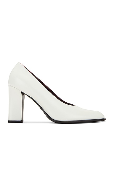 The Row Olivia Pump in White
