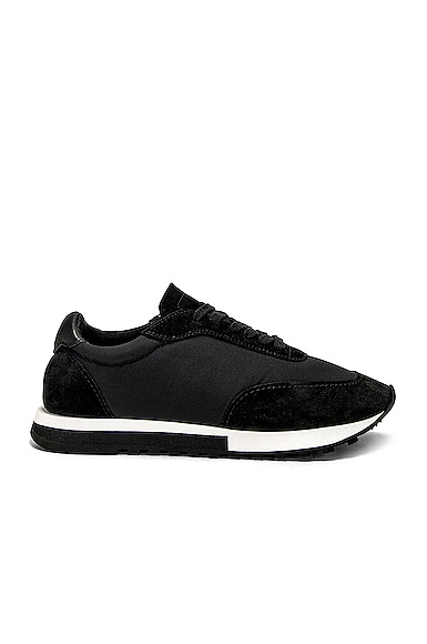 The Row Owen Runner Sneaker in Black & Black