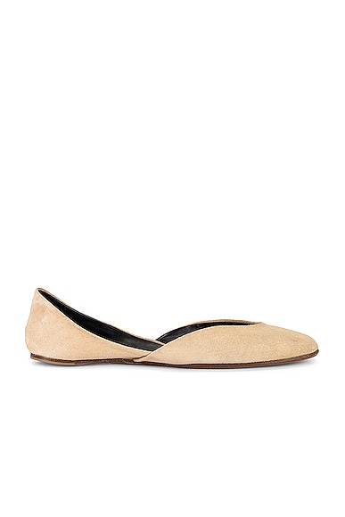 The Row Gemma Ballet Flat in Trench