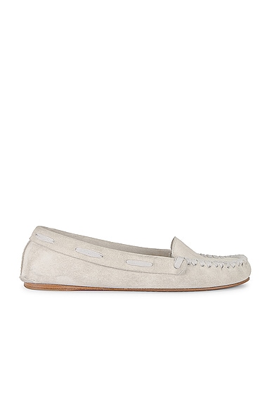 The Row Mabel Moc Loafer in Lamb