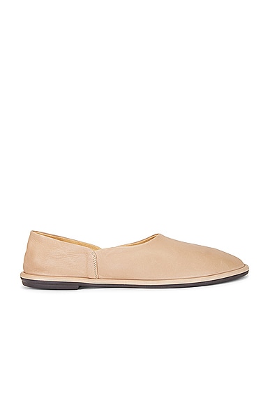 The Row Canal Slip On In Taupe
