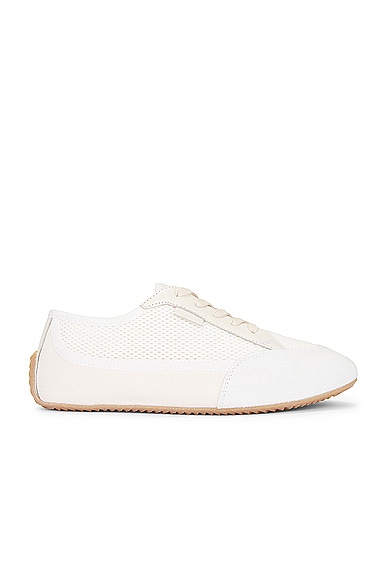 Shop The Row Bonnie Sneaker In Ivory & White