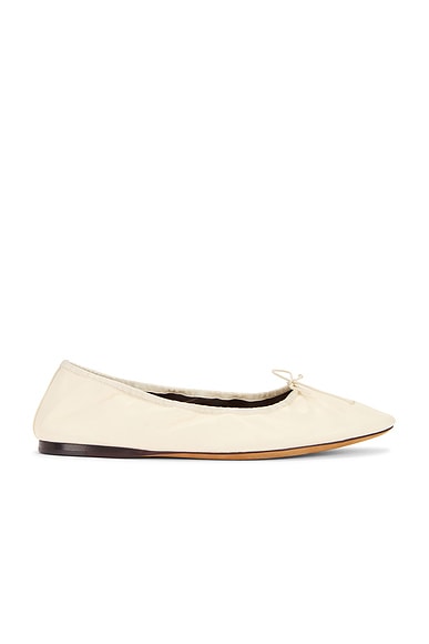 The Row Awar Ballerina Flat in Toile
