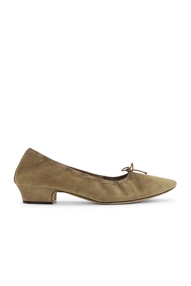 Freda Salvador Fringe Nubuck Leather Boots in Tan FWRD
