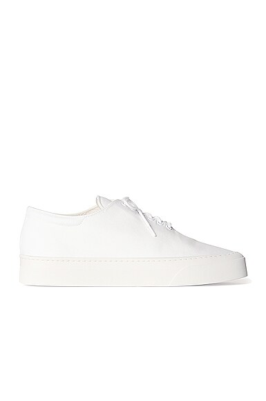 Marie H Lace Up Canvas Sneakers