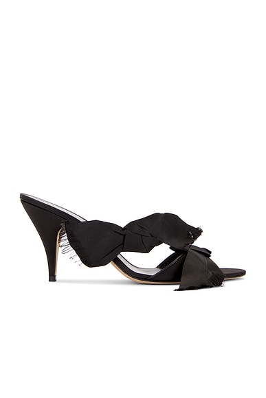 The Row Voluptas High Heel Sandal in Black