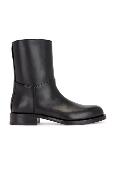 The Row Nobilis Ankle Boot in Black