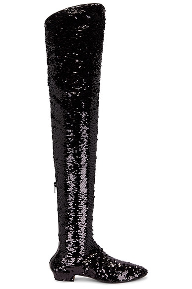 Fendi boots over the knee deals