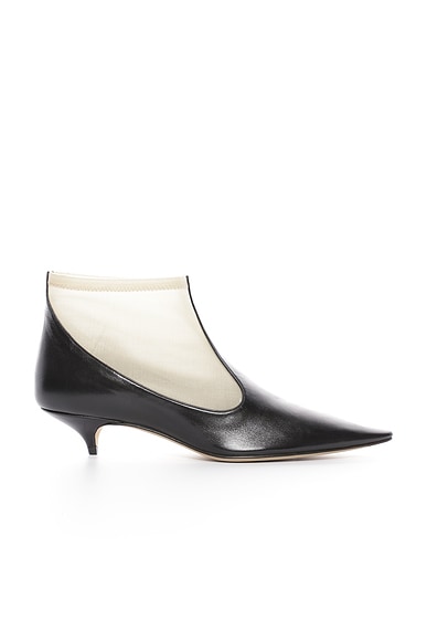 The Row Mesh Ankle Boot in Black | FWRD