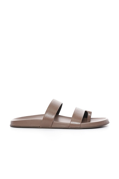 The Row Hugh Sandal in Light Brown