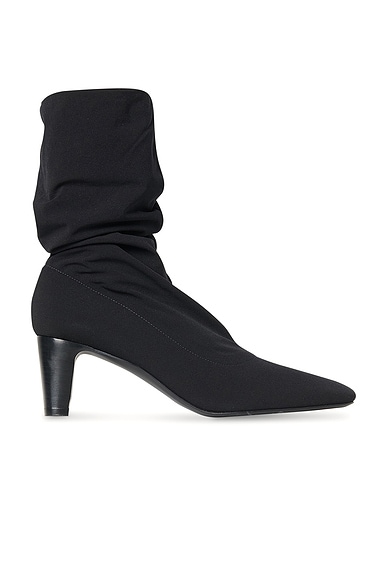 The Row Felice Stretch Boot in Black