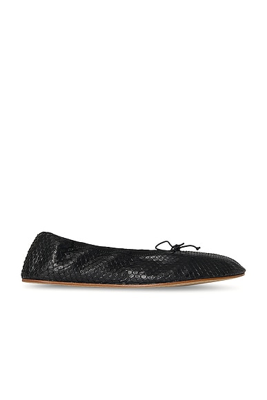 Python Round Ballet Flat