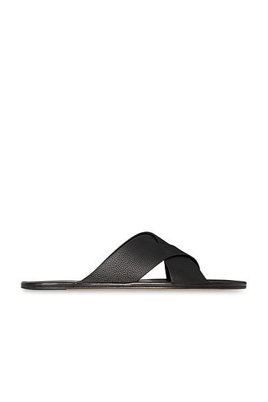 The Row Malick Cross Slide in Black