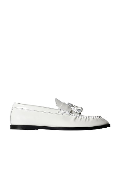 The Row Men's Loafer in Optic White