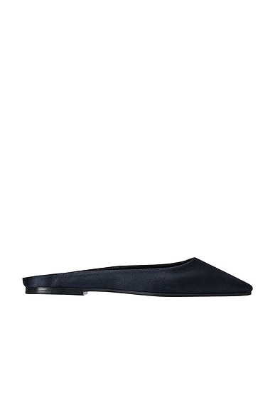 The Row June Mule in Navy