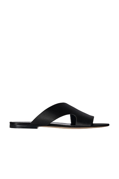 The Row Anita Sandal in Black