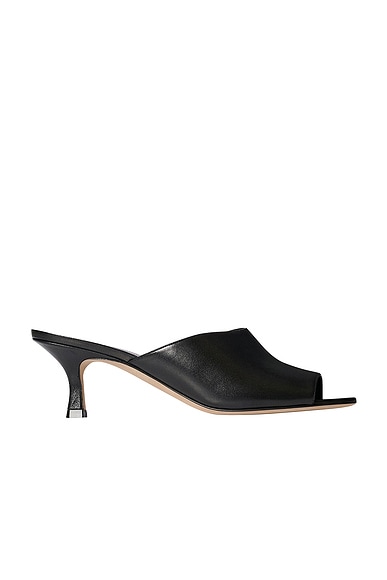 The Row Ella Kitten Mule in Black