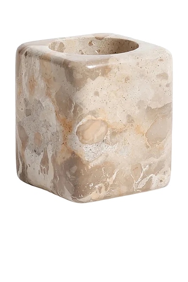 Marble Vanity Jar