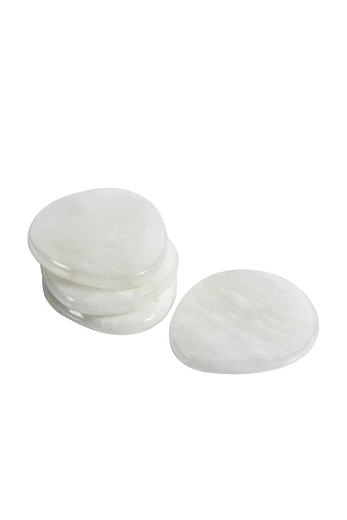 La Salama Alabaster Coasters Set Of 4