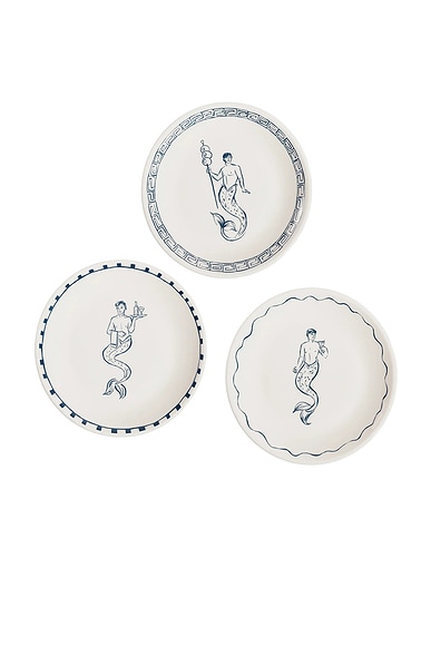 The Salty Merman Appetizer Plates