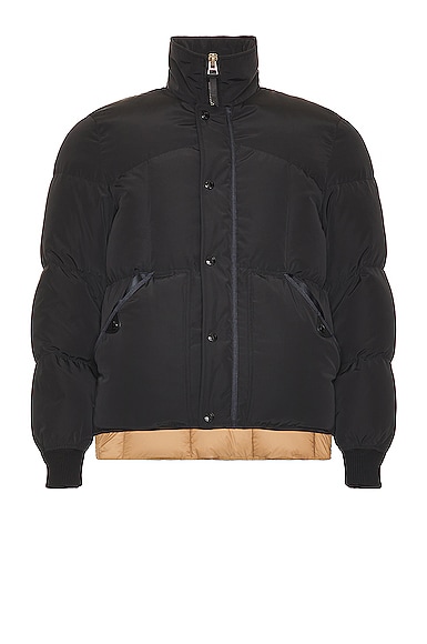 TOM FORD Micro Ottoman Down Jacket in Black