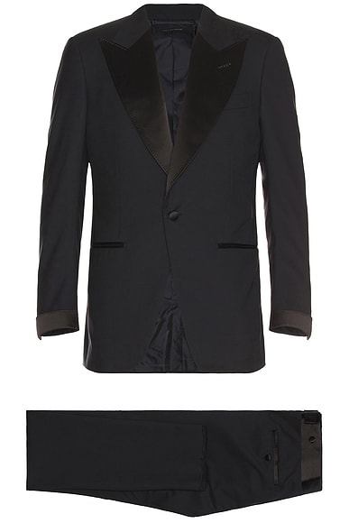 Super 120's Plain Weave Atticus Evening Suit