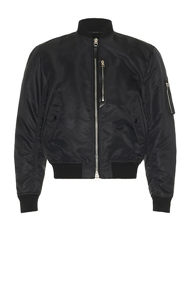 Compact Nylon Bomber