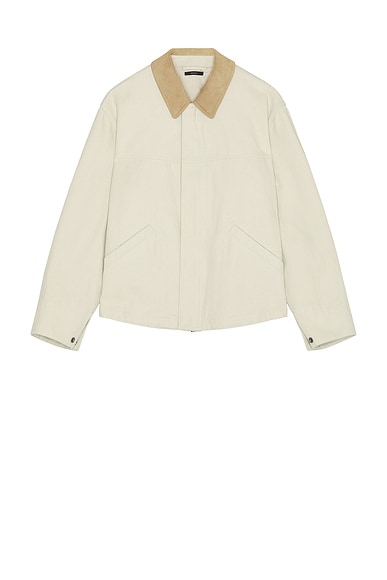 Cotton Canvas Workwear Jacket