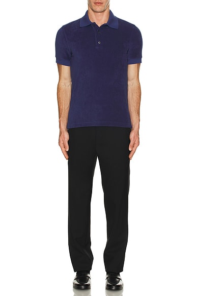 Towelling Short Sleeve Polo