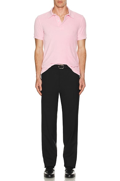 Towelling Short Sleeve Polo