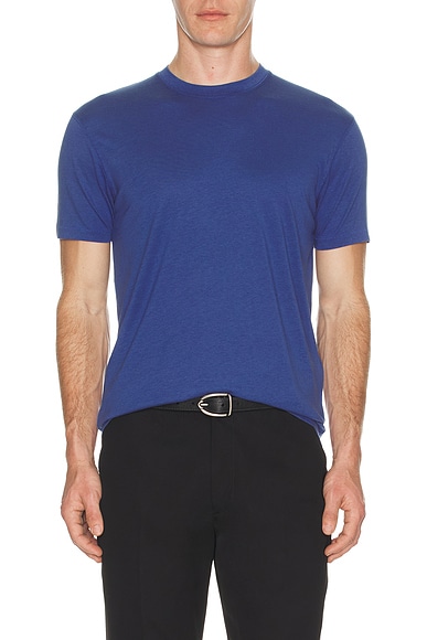 Lyocell Cotton Short Sleeve Crew Neck