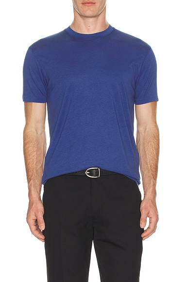 Lyocell Cotton Short Sleeve Crew Neck