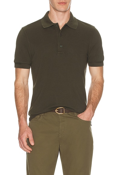 Lyocell Piquet Short Sleeve Polo