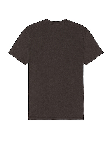 Shop Tom Ford Crewneck T-shirt In Dark Chocolate