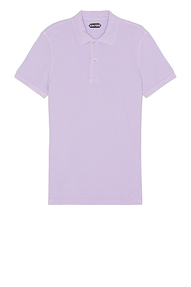TOM FORD Tennis Polo in Lavender