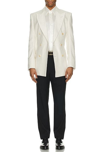 Silk Charmeuse Slim Fit Shirt