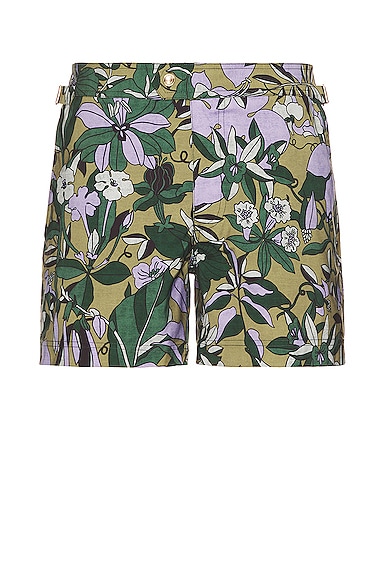 Jungle Floral Swim Shorts