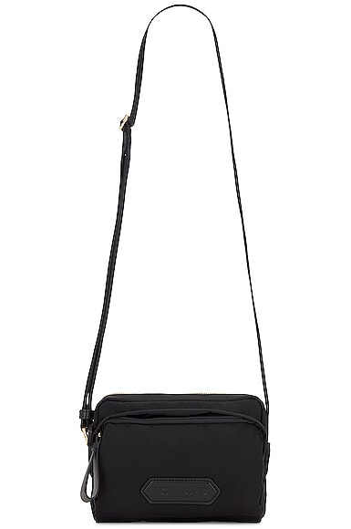Mini Messenger Bag in Black