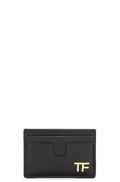 TOM FORD Classic Card Holder in Black