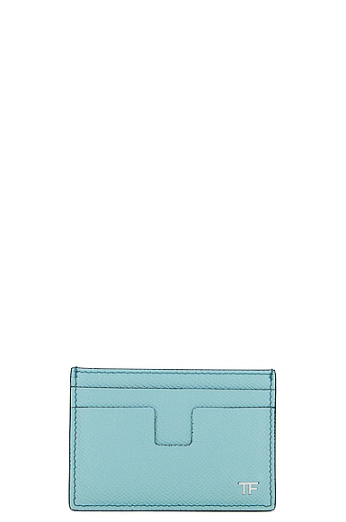 TOM FORD Classic Card Holder in Nile Blue