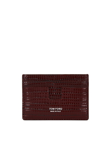 Printed Tejus T Line Classic Card Holder