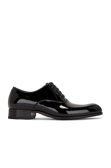 Patent Lace Up Derby