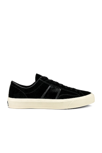 TOM FORD Low Top Cambridge Sneakers in Black