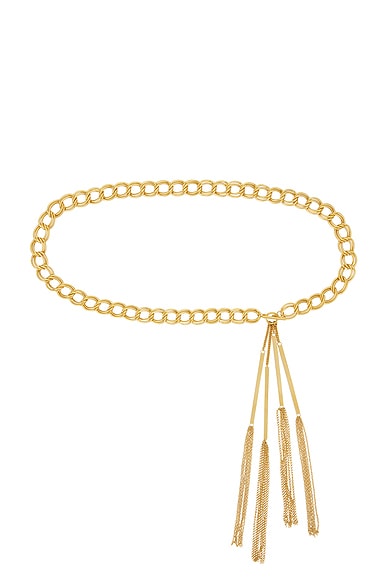 TOM FORD Ella Belt in Vintage Gold