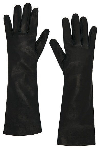 Soft Nappa Leather Long Gloves