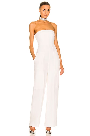 Tailored Strapless Jumpsuit