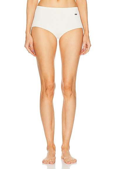Tom Ford Jersey Knicker In Off White
