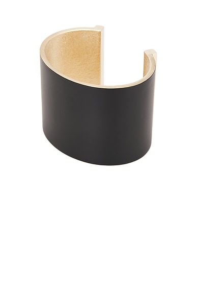 TOM FORD Brass Cuff in Black