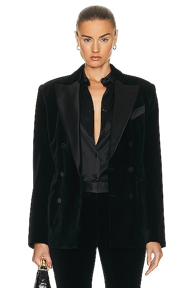 TOM FORD VELVET TUXEDO RELAXED FIT JACKET